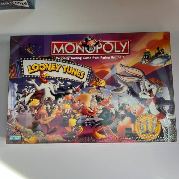 Vintage Monopoly‎ 1999 Looney Tunes Parker Brothers Limited Collector's Edition - Picture 2 of 7